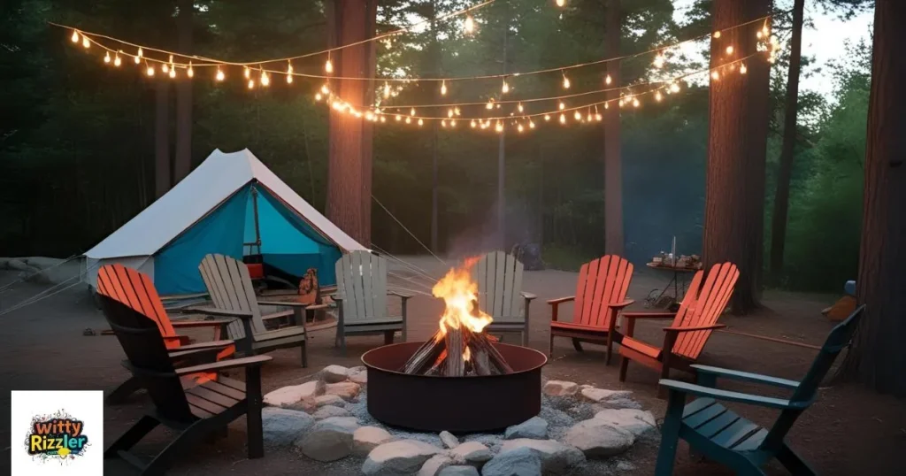 Bonfire and Camping Lines