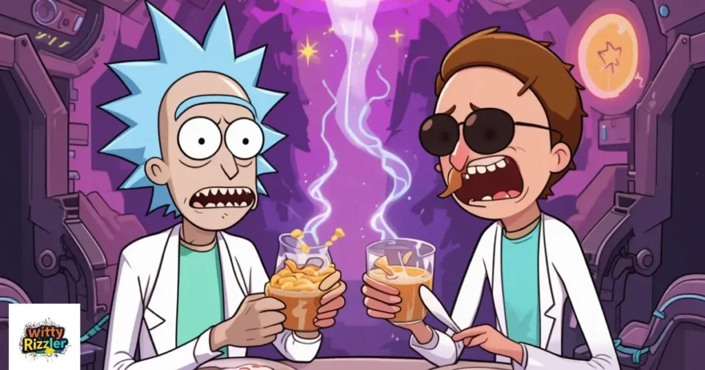 Cheesy Rick and Morty Pick Up Lines
