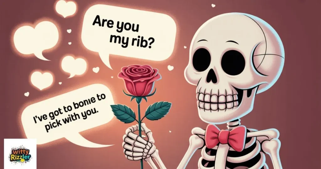 Clever Skeleton Pick Up Lines