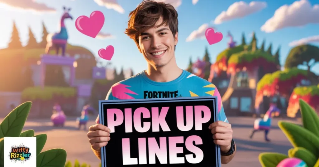 Fortnite Pick Up Lines for Him