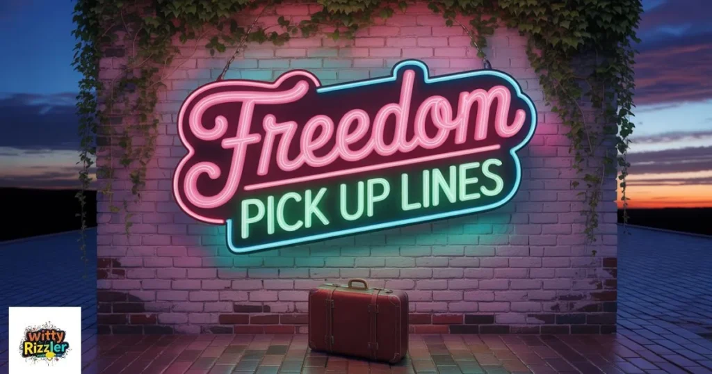 Freedom Pick Up Lines