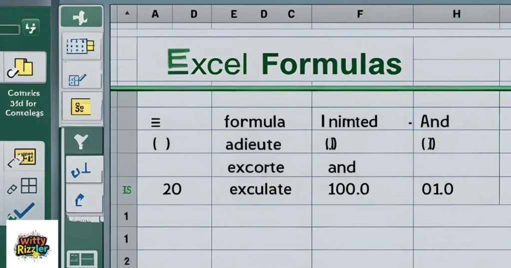 Excel Formulas