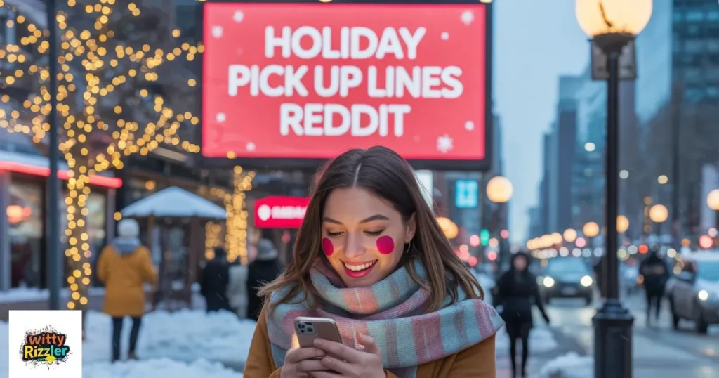 Holiday Pick Up Lines Reddit
