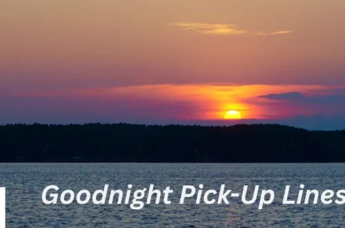 Goodnight Pick Up Lines