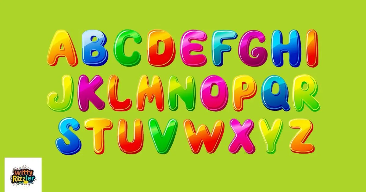 Alphabet Pick Up Lines